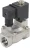 Клапан электромагнитный VS431-ET-NC-24VAC 3/4″ Ду20 Ру16 пилотного действия двухходовой, корпус - сталь нержавеющая 304, присоединение - внутренняя резьба, уплотнение - EPDM, нормально-закрытый, катушка - 24В AC