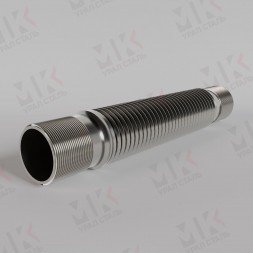 Компенсатор сильфонный осевой КСО резьбовой Ду300 Ру25 осевой ход 80