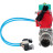 Кран шаровой BV3131P(3pc)-FP-W-ISO-H LONG Ду32 Ру40 полнопроходной, корпус - нержавеющая сталь 304, уплотнение - PTFE, под приварку, с пневмоприводом PA-DA-052, пневмораспределителем 4V320-08 AC220V и магнитным переключателем ALS200D