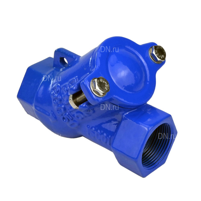 Клапан обратный VCB1433N-T 1″ Ду25 Ру16 муфтовый, шаровой, корпус - чугун, шар - сталь+NBR, уплотнение - NBR