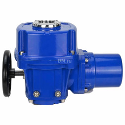 Электропривод четвертьоборотный QT-N-005M-O2-220VAC-У1 с моментной муфтой и штурвалом, 220В