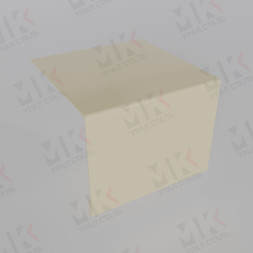 Планка откоса сложная 3D 245х75х2000 мм 0,45 мм Полиэстер RAL 1014