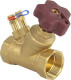 Клапан балансировочный VB0000P-T 1 1/2ʺ Ду40 Ру16, корпус - латунь, усиленный, резьбовой, с ниппелями