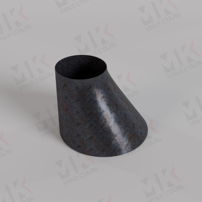 Переход 377х9-325х8 ст 20 эксцентрический бесшовный