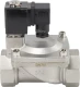 Клапан электромагнитный VS431-ET-NC-24VAC 1 1/2″ Ду40 Ру16 пилотного действия двухходовой, корпус - сталь нержавеющая 304, присоединение - внутренняя резьба, уплотнение - EPDM, нормально-закрытый, катушка - 24В AC