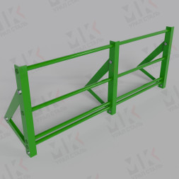 Кровельное ограждение H=600 мм L=1860 мм RAL 6005