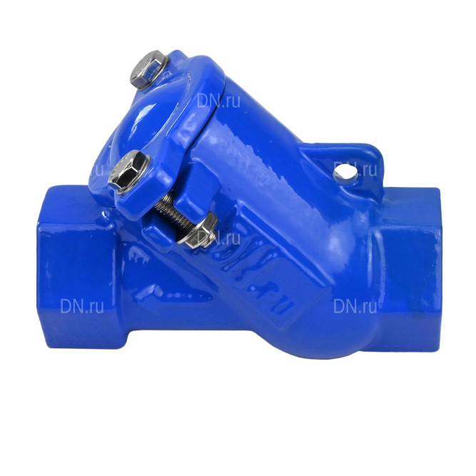 Клапан обратный VCB1433N-T 2″ 1/2 Ду65 Ру16 муфтовый, шаровой, корпус - чугун, шар - сталь+NBR, уплотнение - NBR