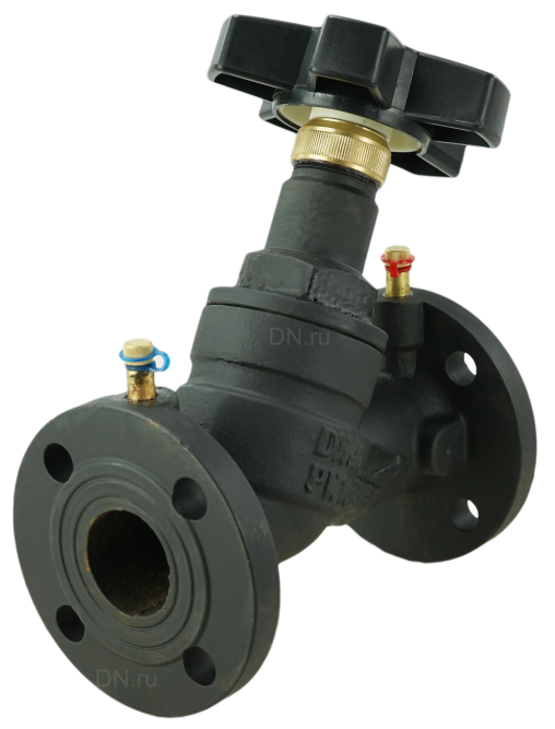 Клапан балансировочный VB1431V-F Ду20 Ру16 чугунный, фланцевый, с ниппелями