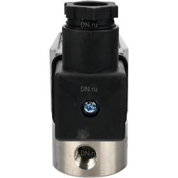 Клапан электромагнитный VS331-VT-NC-220VAC 1/4″ Ду8 Ру10, соленоидный двухходовой, корпус - нержавеющая сталь 304, уплотнение - Viton, резьбовой, нормально-закрытый, прямого действия, катушка - 220В