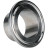 Штуцер CLAMP UC-31-W-50.5 Ду25 Ру10, корпус - нержавеющая сталь 304, присоединение - под приварку