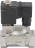 Клапан электромагнитный VS431-VT-NC-24VAC 3/4″ Ду20 Ру16 пилотного действия двухходовой, корпус - сталь нержавеющая 304, присоединение - внутренняя резьба, уплотнение - VITON, нормально-закрытый, катушка - 24В AC
