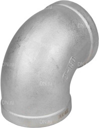 Отвод (уголок) ВР-ВР-304 3/8″ Ду10 Ру16 угол 90°, корпус - нержавеющая сталь 304, присоединение - внутренняя / внутренняя резьба