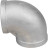 Отвод (уголок) ВР-ВР-304 3/8″ Ду10 Ру16 угол 90°, корпус - нержавеющая сталь 304, присоединение - внутренняя / внутренняя резьба