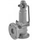 Клапан предохранительный пружинный 17с28нж VR2130M-F Ду80/100 Ру16 полноподъемный, фланцевый, корпус - сталь 25Л, диск - сталь 20Х13, уплотнение - металл, с настройкой 2.4-4 бар