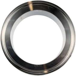 Штуцер CLAMP UC-31-W-50.5 Ду40 Ру10, корпус - нержавеющая сталь 304, присоединение - под приварку