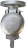 Клапан предохранительный VR3430M-F Ду50/65 Ру16 полноподъемный пружинный фланцевый, корпус - сталь WCB, уплотнение металл/металл (с настройкой 1-1.6 бар)